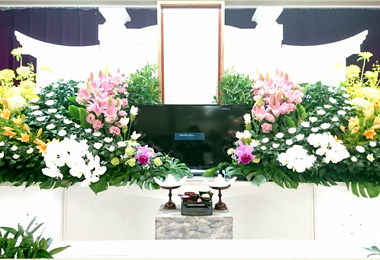 新居浜葬儀社 祭壇例